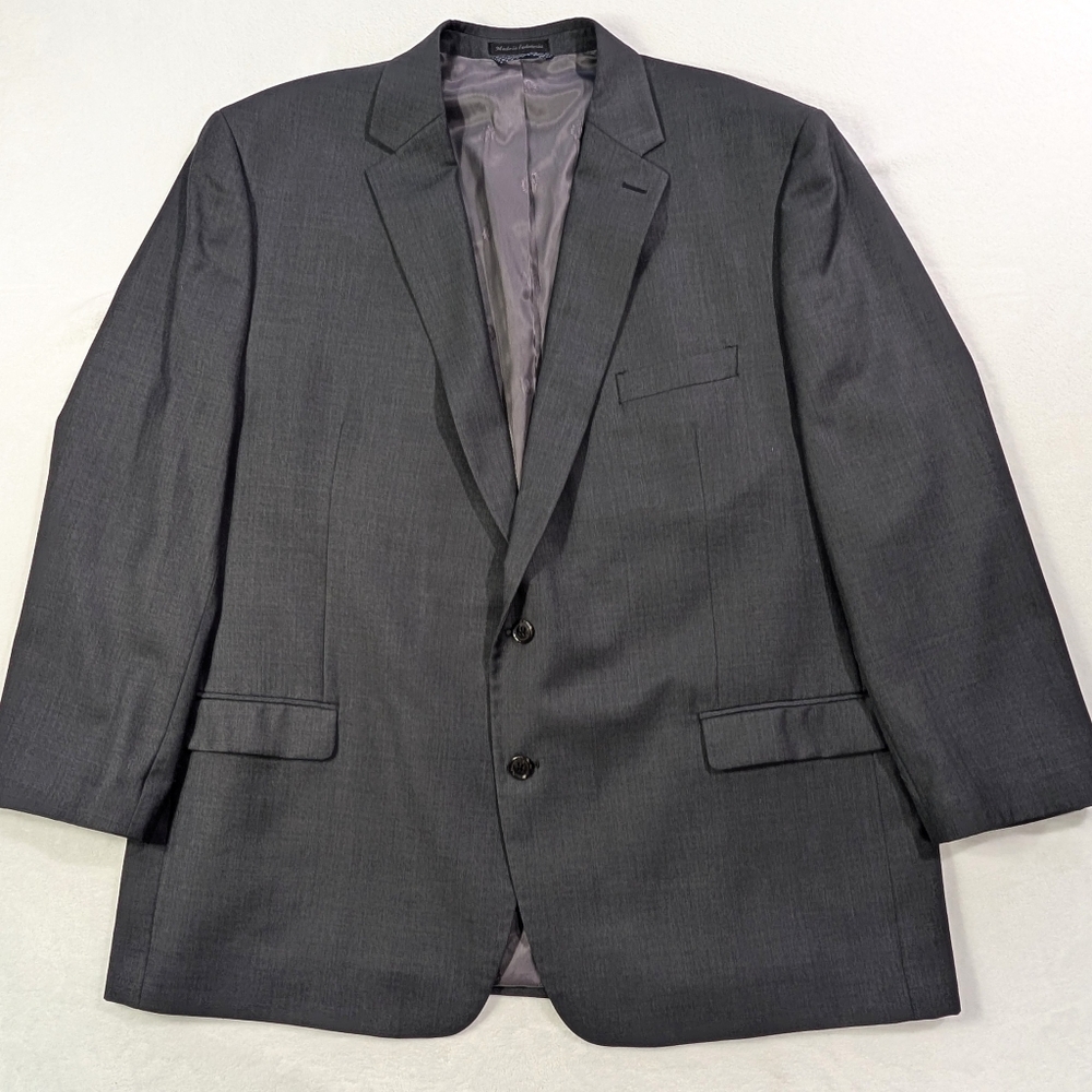 Lauren Ralph Lauren Men's Dark Gray Two-Button Sport Coat